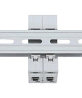 Kickass Pro 2 Pole Dc Mini Circuit Breaker 1000V Solar Pv Panel Shield 3A To 63A Heavy Duty Din Rail Mount from above