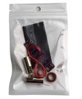 QRP AM Broadcast Interference BCI Filter Kit for Ham Radios and SDR Receivers, components in a clear plastic package