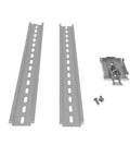 350mm DIN Rails With SSR Mounting Panel Enclosure For 3D Printer Frame Components, Integrated SSR Mount For Easy Component Securing And Cable Management, Rigid Stand For A Stable Printer Build, metal parts, screws