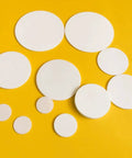 Lab Grade Boron Nitride Ceramic Round Disc With High Thermal Conductivity For Scientific Research, 50mm Diameter And 2 To 5mm Thick