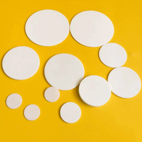 Boron Nitride Ceramic Round Sheet With High Thermal Conductivity And Electrical Insulation For Scientific Research Labs Disc BN Pro Grade.