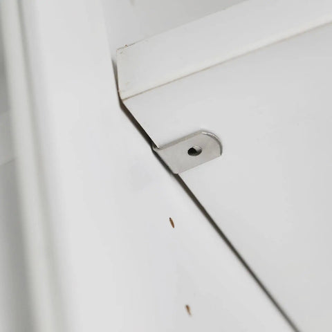 Close-up of Rock Solid Heavy Duty Metal Shelf Peg for wood shelving, showing smooth burr-free coating and precise fit.
