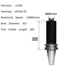 Rock Solid Cnc Milling Tool Holder With Badass Precision Shock Absorbing Design Easy Install Stainless Steel Body High Stability Build Vibration Control For Grinding Machines Tight Fit Daily Grind Ready Performance, features precise measurements.
