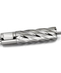 Annular cutter with Weldon shank, 13/16 in diameter, 2 in depth; silver steel for magnetic drill press