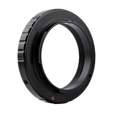 M42 T Ring Adapter For Nikon APS-C DSLR Cameras With All Metal Construction And Anti Oxidation Finish, side view