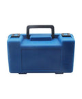 Blue carrying case for Heavy Duty Pro Grade Bearing Race And Seal Driver Set with handle and secure latches.