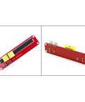 Front and side view of Two Pack 10K Linear Slide Potentiometer Module With Dual Analog Outputs For Arduino And MCU Projects 3.3V To 5V Compatible Compact 90 By 20 Millimeter Lightweight 20 Grams
