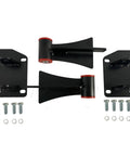 Top Shelf Badass Engine Swap Kit LS Motor Mount Set Frame Brackets Bushings For Chevy LS1 LS6 4 Bolt Pattern complete assembly with hardware.