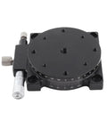 Manual Displacement Platform With Micrometer Fine Tuning And Cross Roller Guides 360 Degree Rotary Linear Stage Aluminum Sliding Table