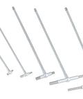 Long Reach Telescoping Gage Set 5/16 To 6 Inches, 6 Piece Satin Chrome, Self Centering Double Action Inside Measurement Tool