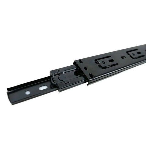 Beefy Heavy Duty Telescopic Drawer Slides 22 Inch Full Extension Hydraulic Ball Bearing Soft Close For Heavy Load Drawers 27mm Width