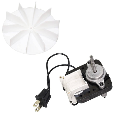 Bathroom Vent Exhaust Fan Motor Replacement Kit 50 CFM 120V With Blower Wheel, DIY Friendly, Easy Install For Nutone Broan And Similar Units.