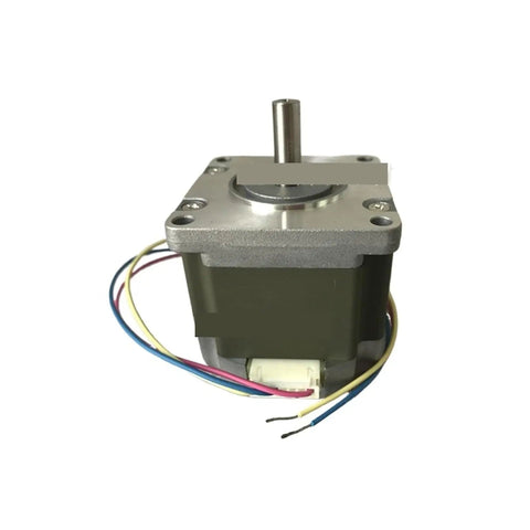 Heavy Duty Three Phase Hybrid Stepper Motor Kt60lm1 552 with metal casing and colored wires for industrial applications