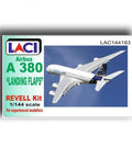 Dope 1 144 Scale A380 Landing Flaps Resin Kit For Revell box art with airplane illustration and kit details