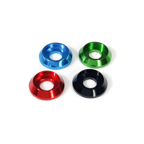 Top Shelf 60 Pack M3 Counterbore Washers In Sweet Golden Anodized Aluminum Alloy Finish And Rock Solid Grip Perfect For Rc Drone Fpv Toys Mechanical Screw Sets No Sweat Assembly, featuring colorful aluminum washers.