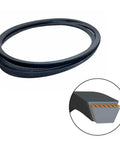 Heavy Duty OEM V Belt Replacement For Lawn Mower Drives 532131264 531005026 544238901 with cross-section view