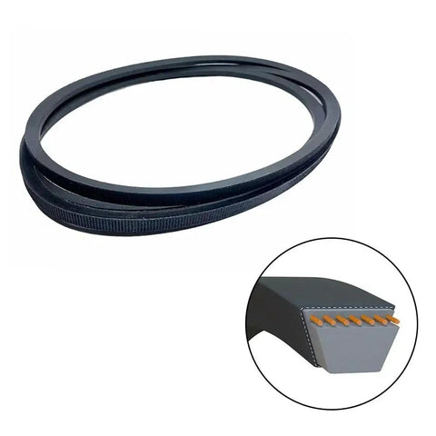 Heavy Duty OEM V Belt Replacement For Lawn Mower Drives 532131264 531005026 544238901 with cross-section view