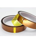 Two rolls of 3D Printer Heat Resistant Kapton Polyimide Insulating Tape For High Temp Protection, Adhesive BGA Tape, 20mm wide.