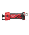 Image of M18 18 Volt Cordless Cut Out Tool Bare Tool For Drywall Openings, showing side view with red and black design