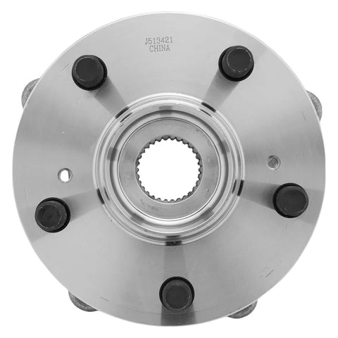 Top view of 2-pack front wheel hub bearing assembly for front left and right ready to roll for 2017-2020 Civic Type R.