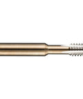 Heavy Duty High Speed Steel Straight Flute Tap Set 3 Piece Metric M2 Thread Cutting Kit Uncoated Bright Finish square end shank tap tool