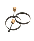 Outdoor Griddle Breakfast Prep Kit With Trigger Pancake Batter Dispenser Cast Iron Bacon Press And Two Nonstick Egg Rings