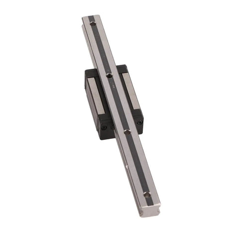 Heavy Duty Linear Guide Rail And Bearing Slider Kit With Slick Ball Bearings For Smooth 3D Printer And Cnc Motion Control Two Hundred Millimeter Long Hardened Steel Blocks Built Tough For Daily Garage Project Grind And Precision Tracking