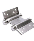 Stainless Steel Two Way Spring Hinge For Doors And Fences, Heavy Duty, Corrosion Resistant, Double Open Swing Hinge, Easy Install