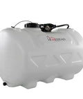 60 Gallon Prime Spot Sprayer with 2.2 GPM On Demand Diaphragm Pump, white tank design, ideal for weeds and trees.