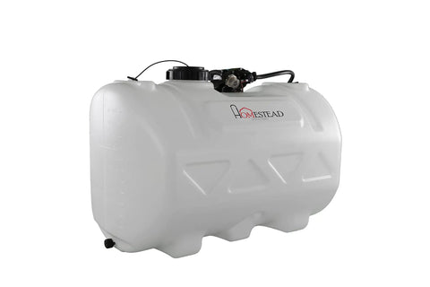 60 Gallon Prime Spot Sprayer with 2.2 GPM On Demand Diaphragm Pump, white tank design, ideal for weeds and trees.