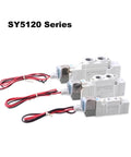 Image of 5120 Series Pneumatic Solenoid Valve, Valve Type For Industrial Air Control, showcasing Models 3LZD-01 to 6LZD-01.