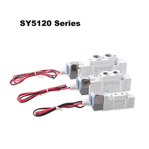 Image of 5120 Series Pneumatic Solenoid Valve, Valve Type For Industrial Air Control, showcasing Models 3LZD-01 to 6LZD-01.