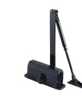 Door Closer With Adjustable Speed For Whisper Quiet Smooth Door Closing On 25Kg To 85Kg Doors Built In Buffer And Protective Hardware