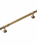 Twenty Pack Solid Brass Cabinet Pulls With Brushed Antique Brass Finish Six And Five Sixteenth Inch Hole Center