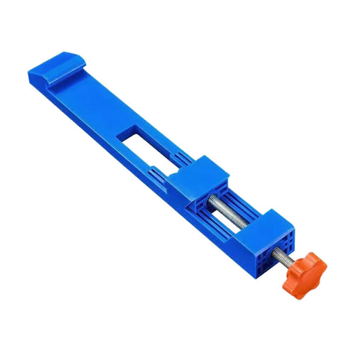 Rock Solid Adjustable Router Base Guide With Portable Saw Rail Track System To Nail Every Woodworking Cut Featuring Slick Multi Angle Lock Jig, blue clamp tool.