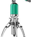Heavy Duty 20 Ton Hydraulic Gear Puller With 2 Jaw And 3 Jaw Wheel Bearing Separator, 7.8 Inch Max Spread, green handle