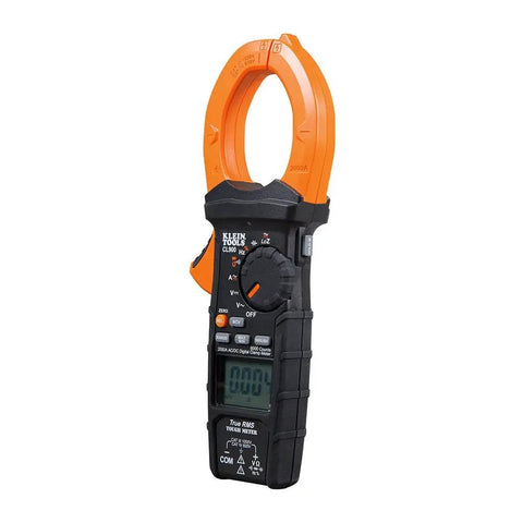Digital Clamp Meter With Auto Range TRMS For AC DC Voltage And Current Up To 2000A, Tough And Pro Grade