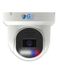 Heavy Duty 64 Channel 4K PoE Security Camera Rig With 48 Weatherproof Bullet Cameras featuring a close-up view of the camera's lens.