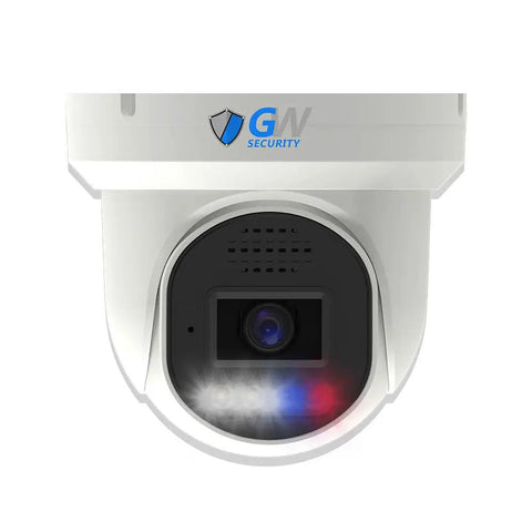 Heavy Duty 64 Channel 4K PoE Security Camera Rig With 48 Weatherproof Bullet Cameras featuring a close-up view of the camera's lens.