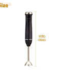 No Sweat 300W Hand Blender With Variable Speed Dial For Smoothies Baby Food Purees And Sauces Compact immersion stick mixer, 16in length.