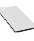 Kickass 2.5 Inch Hard Drive Case Featuring USB 3.0 Ports For Lightning Fast SATA SSD And Mechanical Storage Lightweight ABS Design with textured white exterior.