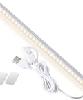 USB Powered LED Light Bar Under Cabinet Lighting With Magnetic Mount For Kitchen Closet Desk And Dorm Room Energy Saving