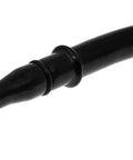 Engine Oil Dipstick Tube Metal Replacement for Ford and Lincoln Vehicles, black color, showing metal construction and direct fit design.