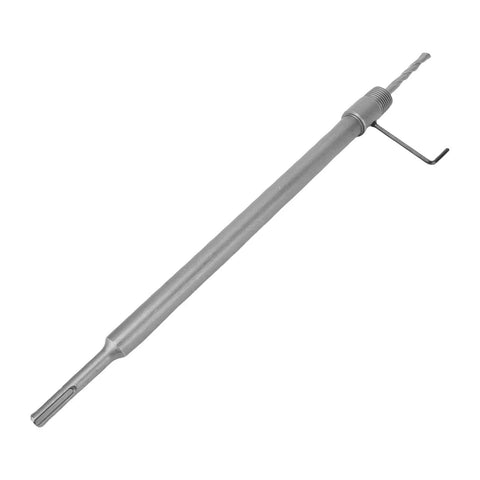 Sonew 90mm Concrete Hole Saw Kit With Heavy Duty Masonry Drilling Set And 350MM Round Shank Rod For Hard Brick Cement And Reinforced Concrete Work Made From Tough Tungsten Alloy Steel, drill rod