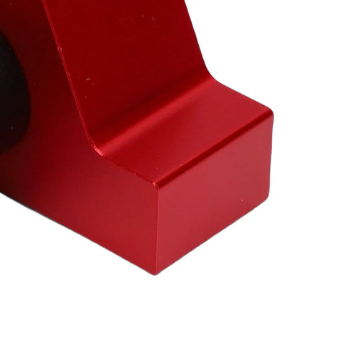 Close-up of Non Slip Aluminum Bench Dog Clamp Pro Grade With Storage Case for Woodworking Table and Workshop 19mm Fit