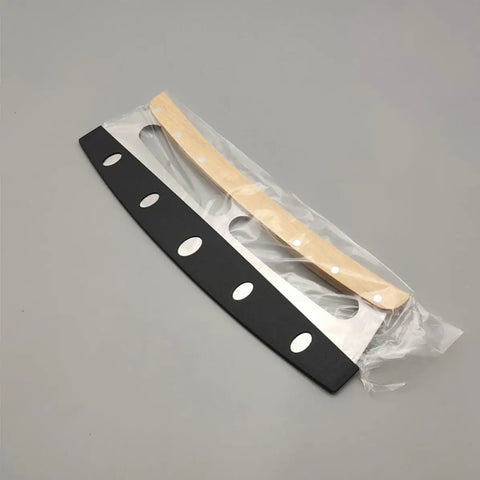 Pizza Cutter Guard Set 10 Pack Half Moon Edge Protectors with PP Material Knife Sleeve in packaging