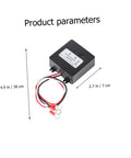 Zero Fluff 24V Heavy Duty Battery Equalizer Voltage Balancer For Nickel And Lithium Ion Packs Pro Reliable Cell Balancing Tool, dimensions and wiring.