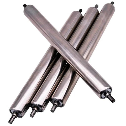 Conveyor Roller Replacement Heavy Duty Stainless Steel Gravity Transmission With Galvanized End For Industrial Conveyor Systems