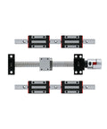 Ditch The Guesswork With This High Precision Linear Guide Rail Kit Featuring Two Square HGH20CA Slides And A Smooth SFU1605 Ball Screw Assembly Plus End Nuts and Couplings For Serious CNC Upgrade Projects That Need Reliable Motion. CNC rail kit with HGH20CA slides, SFU1605 screw