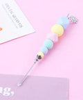 Premium Color Coded Scriber Needle For Sugar Craft And Cake Decorating Icing Pin, colorful bead grip with steel needle for precise icing.